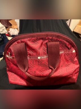 LeSportsac Satchel in Burgundy